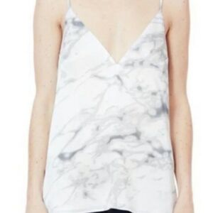 NWT CAMI NYC THE OLIVIA CAMI TOP IN MARBLE SZ XS